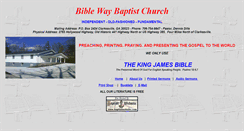 Desktop Screenshot of biblewaybc.com